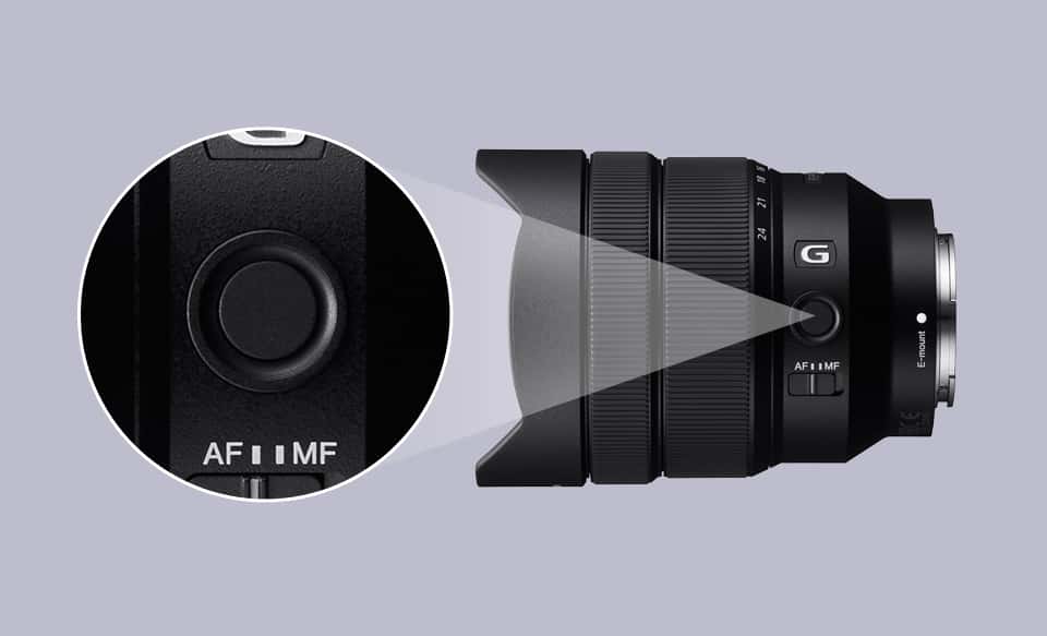 FE 12–24 mm Ultraweitwinkel-Zoomobjektiv der G-Serie | SEL1224G