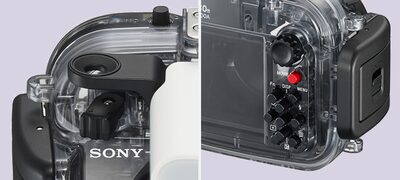 Navitech Wasserdichte Kameratasche Für Sony RX100 IV – Schützende Hülle Mit Netzfach