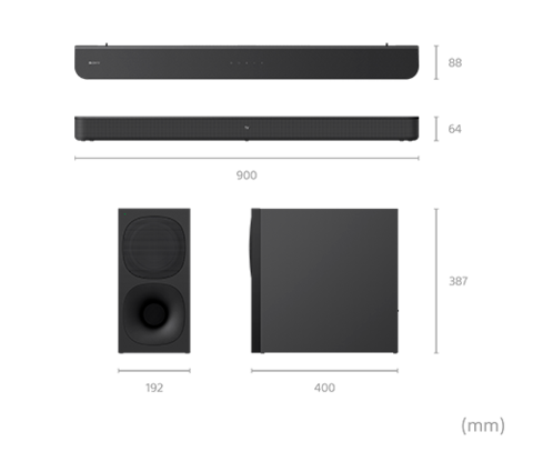 HT-S400 2.1-Kanal-Soundbar | Sony Switzerland