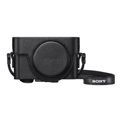 Sony Schutzhülle LCJ-RXK & LCD-Schutzabdeckung Für RX100 Kameras – Lederoptik, Staubsicher, Mit Stativfunktion