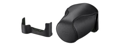 Kinokoo PU Leder Half Case Für Sony Alpha A7R – Bodenschutz In Vintage-Kaffee-Optik